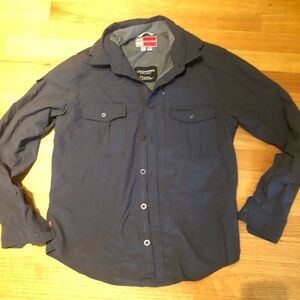 Craghoppers National Geographic Vented Shirt Men's Medium M Gray Hiking